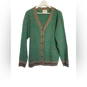 Benaar Y2K cardigan green LA Size Medium